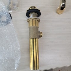 NOS Jameco BS1402G 24K Gold Finish Bathroom Faucet Complete In Box Vintage 1991
