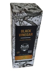 Black Vinegar – 500mL Bottle in Soeos Box – Aged 3 Years, Non-GMO – Ex: 7/28