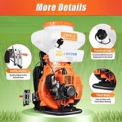 Backpack Gas Fogger Sprayer Blower Agricultural Mosquito Insecticide 7500r/min