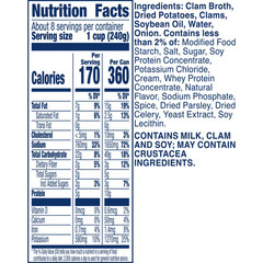 Progresso Rich & Hearty, New England Clam Chowder Soup, 18.5 oz., 4 Pack….