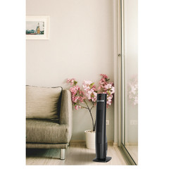 Lasko Oscillating 32″ Ceramic Tower Space Heater 1500W Remote Control 8hr-Timer