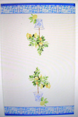 WILLIAMS SONOMA LIMONE TEA TOWELS SET OF TWO 100% COTTON TURKEY NEW WITH TAGS