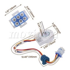 WR60X10074 Evaporator Fan Motor Replaces WR60X10224 WR60X30370 PS2364950