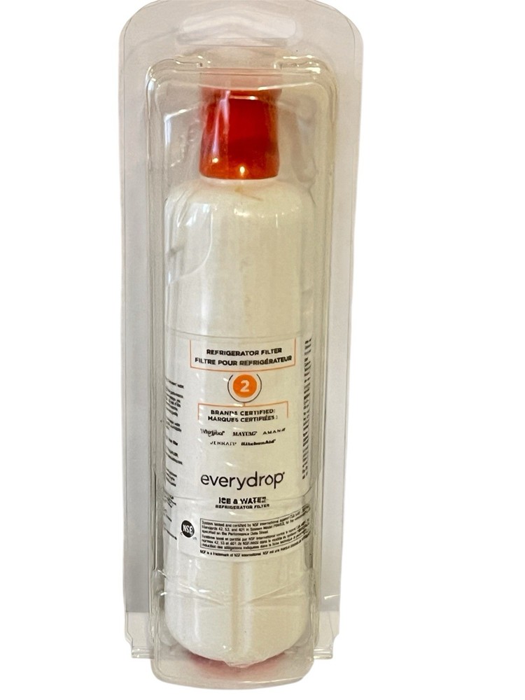 everydrop® by Whirlpool Ice and Water Refrigerator Filter 2, EDR2RXD1 EDR2RXD1B