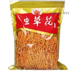 500g Premium Chinese Wild Mushroom Cordyceps Chong Cao Hua Herbal Brew Tea