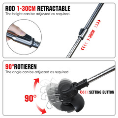 20000mAh Electric Cordless Grass String Trimmer Lawn Edger Weed Wacker Cutter