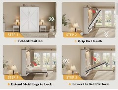 Murphy Bed with LEF Light