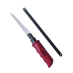2-in-1 Multi Jab Saw Comfort Grip Handle Fits Reciprocating & Hacksaw Blades