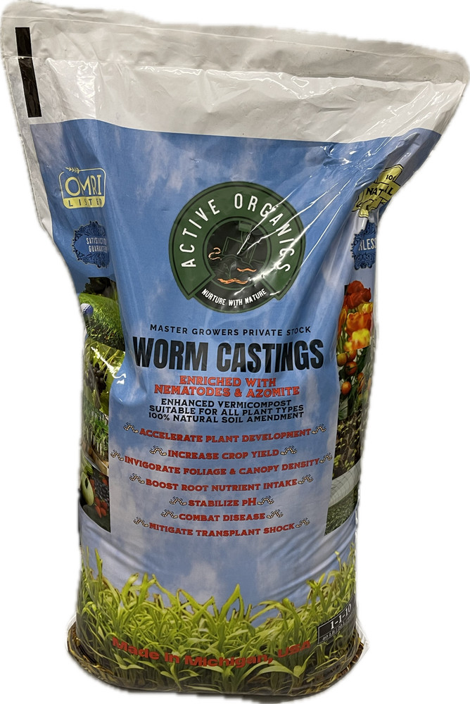 Worm Castings infused with Nematodes & Azomite