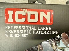 ICON WRRM-6 Professional Large Reversible Ratcheting Wrench Set 57992 New