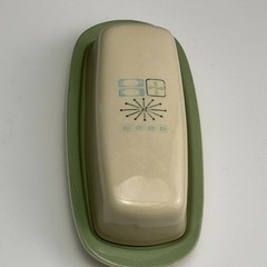 Taylor Smith & Taylor Taylorstone “Cathay” Atomic Starburst Butter Dish
