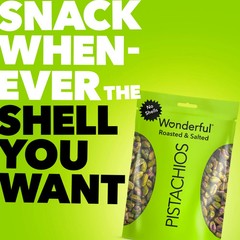 Wonderful Pistachios No-Shell Roasted and Salted Nuts 36 Ounce Resealable Bag