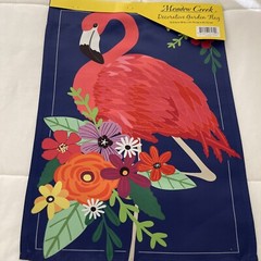 Meadow Creek Decorative Garden Flag 12.5 in x 18 in Double Sided / New