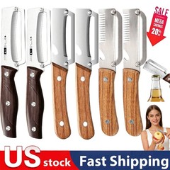 2PCS 3 in 1 Multi-Functional Vegetable Peeler for Kitchen Stainless Steel Peeler