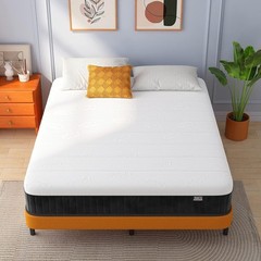 10″ Full Size Mattress in a Box Hybrid Spring Memory Foam