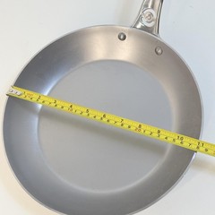 De Buyer Mineral B Pro Pan 11in Carbon Steel Skillet Oven Safe Induction France