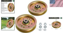 High-Quality Idler Pulley for Cub Cadet & Troy-Bilt – Fits 42″-54″ Decks, 2 Pack