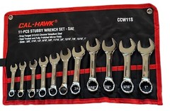 11 pc Combination Stubby Wrench Set – SAE