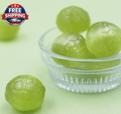 Juicy Green Grape Flavor Candy – Refreshing Taste, 5.40 Oz (153G) Pack