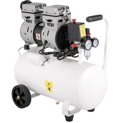 VEVOR 1HP Oil Free Air Compressor 115 PSI w/6.6 Gallon Steel Tank Ultra Quiet