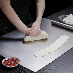 304 Stainless Steel Chopping Board Large with Lid Non Slip for Kitchen Counter