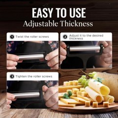 Zulay Kitchen Wire Cheese Slicer