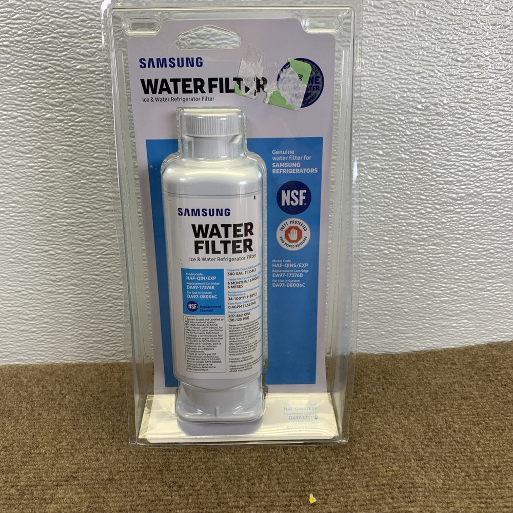 Samsung DA97-17376B HAF-QIN/EXP REFRIGERATOR Water Filter