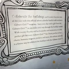 Gilmore Girls Official Advent Calendar 25 Days of Surprises 14” New