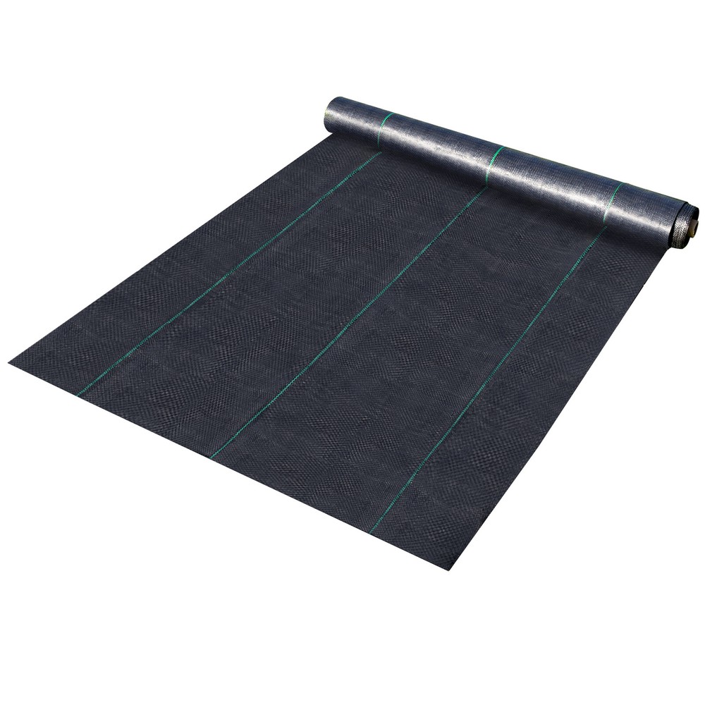VEVOR 6’x300′ Weed Barrier Landscape Fabric Ground Cover 2.4Oz PP Chemical-free
