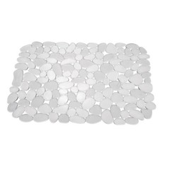 iDesign 15.5 in. L X 12 in. W X 12 in. H Plastic Sink Mat