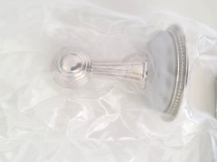 Phylrich Paper Holder Frosted Crystal Polished Nickel KCC50/014
