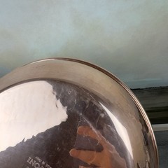 Williams Sonoma Ruffoni Historia Hammered Copper Frying Pan 11” Dinged Flaws