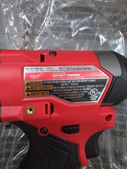 Milwaukee M12 Fuel 1/4in Hex Impact Driver – Red (3453-20)