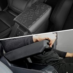 Center Console Armrest Cover for Ford Bronco 2021-2024，TPE & Waterproof