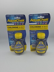 AquaChek Yellow 4-in-1 Pool Spa Test Strips 50 Count 2 Pack 511244 2027/11