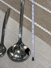 Williams-Sonoma Stainless Steel Serving Lot Of 3 Ladles