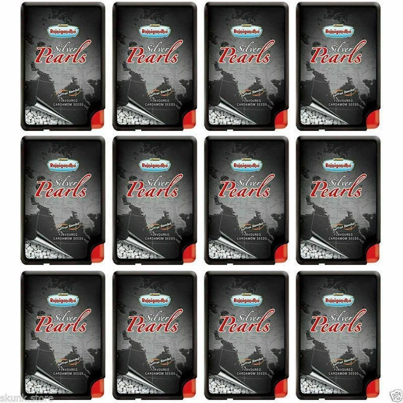 Rajnigandha Silver Pearls Elaichi Cardamom 5.75g After Meal Freshener Free-Ship