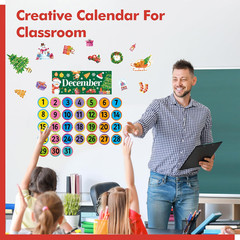 112 PCS Holiday Monthly Headliners, 12 Months of The Year Bulletin Board Decors