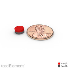 1/4 x 1/8 Inch Small Neodymium Rare Earth Permanent Disc Magnets N52 (96 Pack)