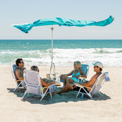 Shade – the Ultimate Wind-Driven Beach Umbrella, Effortless to Set Up, Lightweig