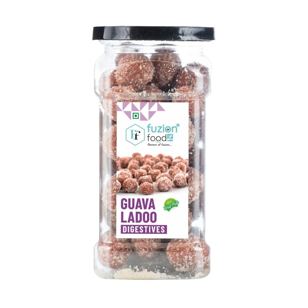 Guava Ladoo Amrud Digestive After Meal Snack Khatta Mitha Laddu 140g Pack Of 1