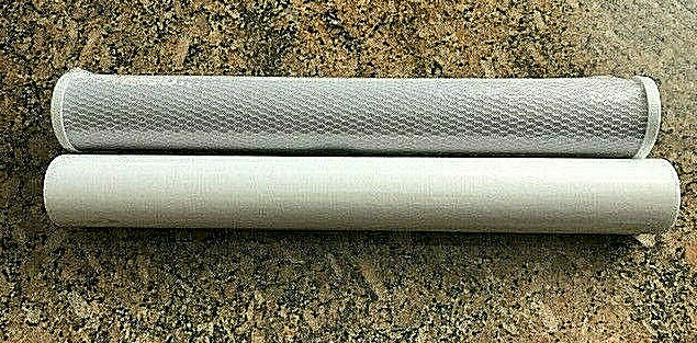 Hydro Logic Tall Boy Carbon & Sediment Filters 20″ Tall Blue Slim Scrub Growonix