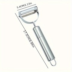 Multi-Functional Stainless Steel Vegetable Peeler, Julienne Cutter & Slicer
