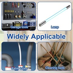 3-110mm Heavy Duty Tool Spring Terry Clips Wall Mount for Garages,Sheds,Cupboard