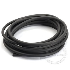 Black Smooth Nitrile Rubber Tube ID 2-25mm Fuel Petrol Diesel Oil Tube Hose Pipe