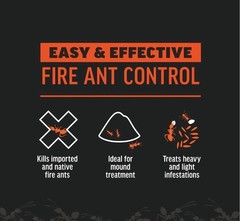2 Pack AMDRO Fire Ant Bait Killer Granules Hydramethylnon – 1 Lb.