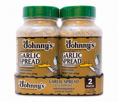 Garlic Spread Dip 2 Pack Creamy Gourmet Sauce for Bread Pasta Sandwich Marinade