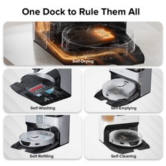 Roborock S7 Max Ultra Robot Vacuum and Mop, Self-Drying – Certified Refurbished