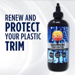 303 Products Graphene Trim Coating – Hydrophobic 8 Fl Oz (Pack of 1), Black