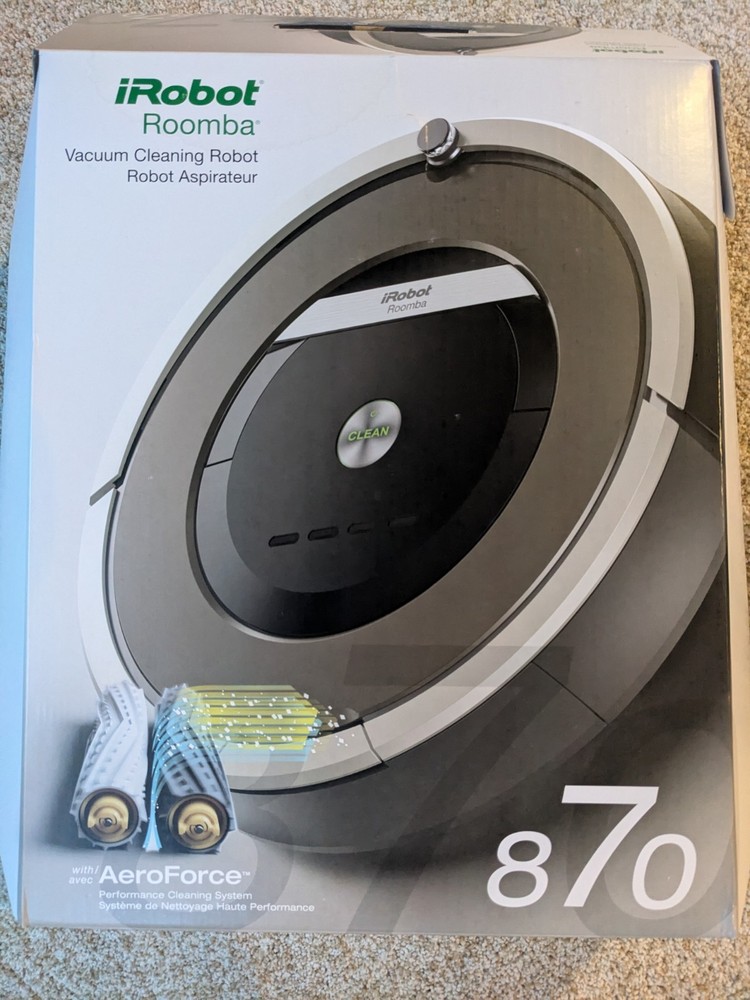 iRobot Roomba 870 Robot Vacuum works see Pictures for details sold as it is